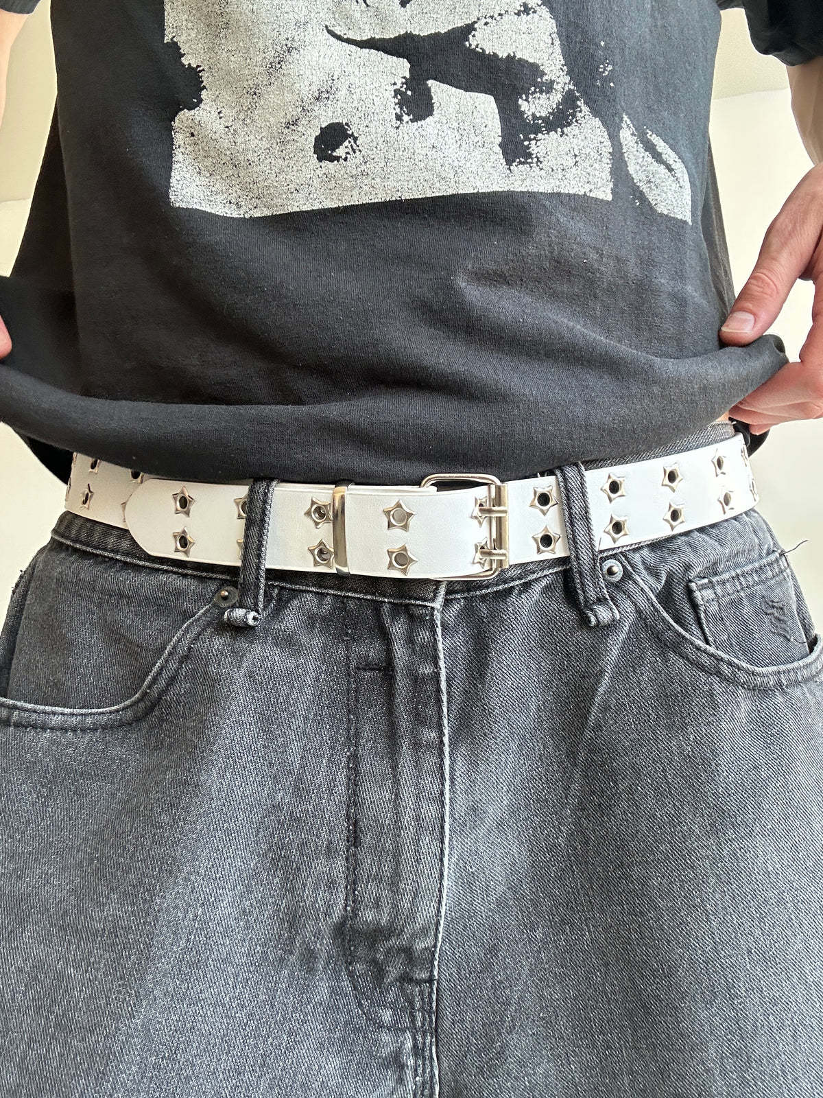 Lucky Studded Belt