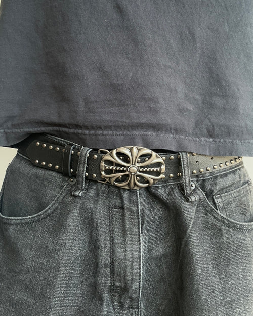 Black Relic Cross Belt