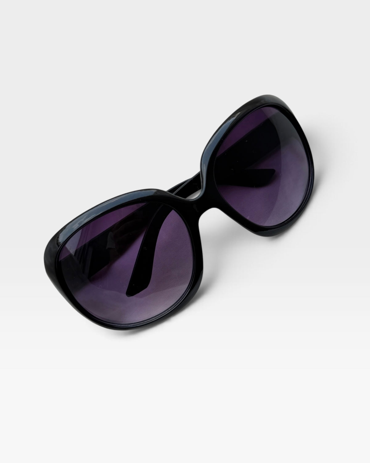 Noir Black Oversized Sunglasses