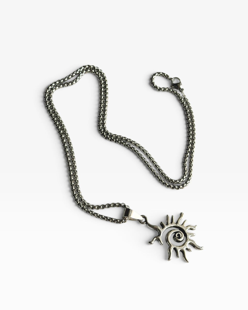 Spiral Sun Necklace