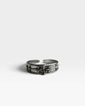 Etched Cross Ring