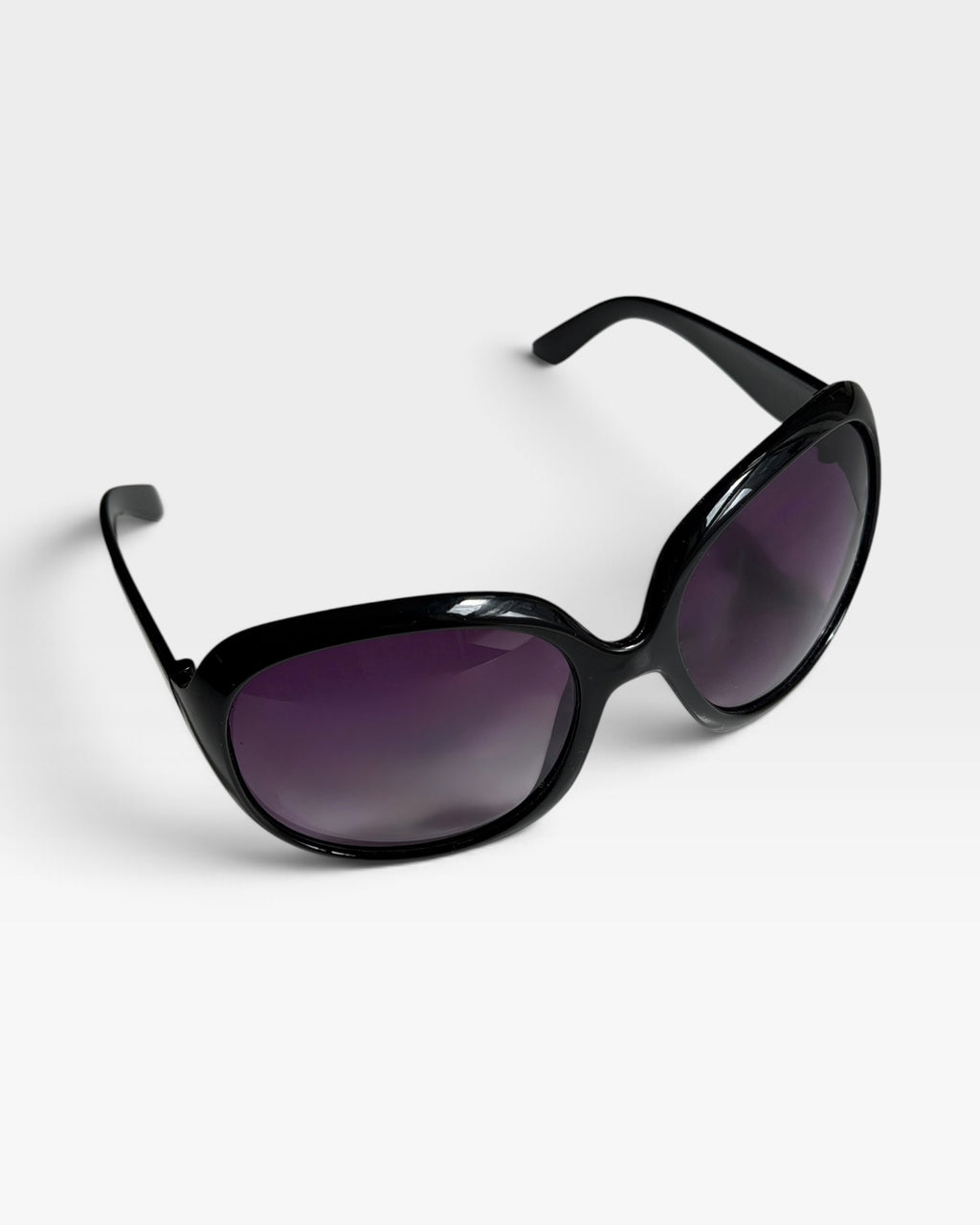 Noir Black Oversized Sunglasses