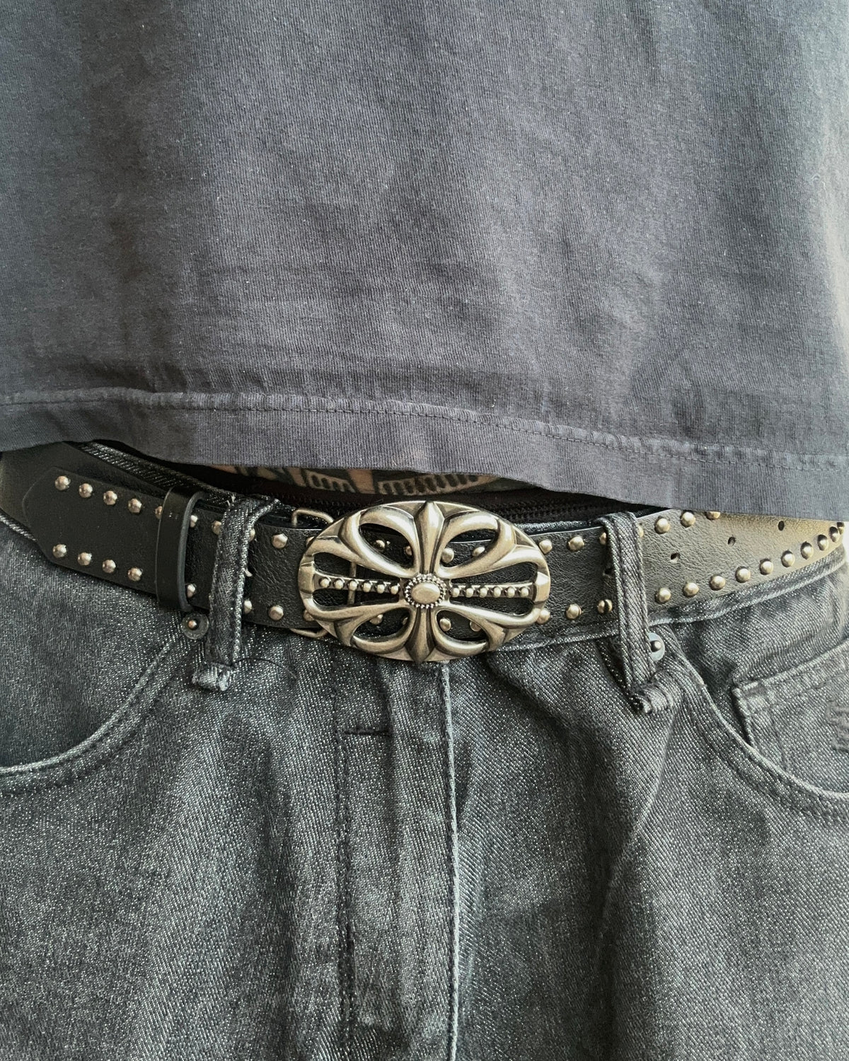 Black Relic Cross Belt