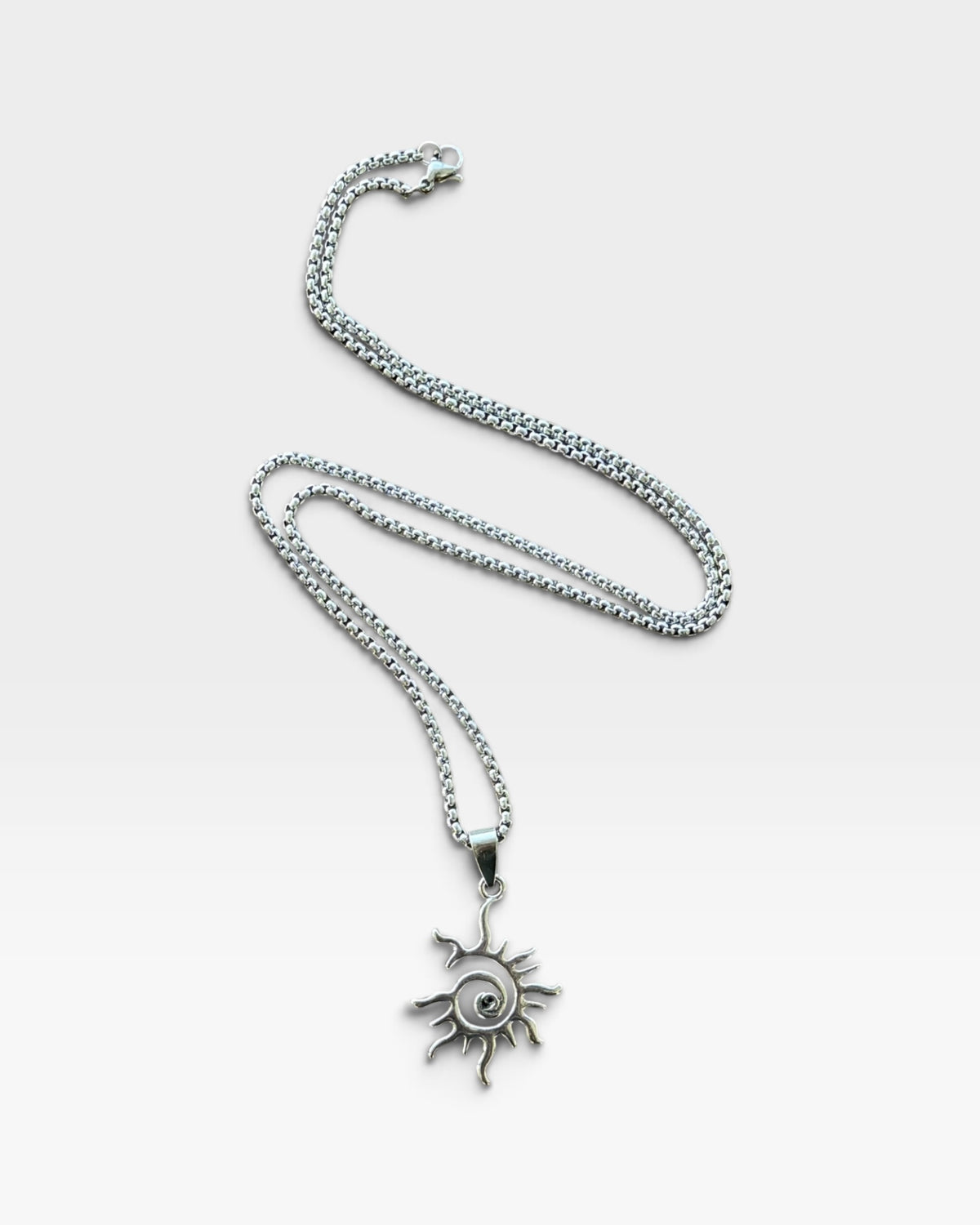Spiral Sun Necklace