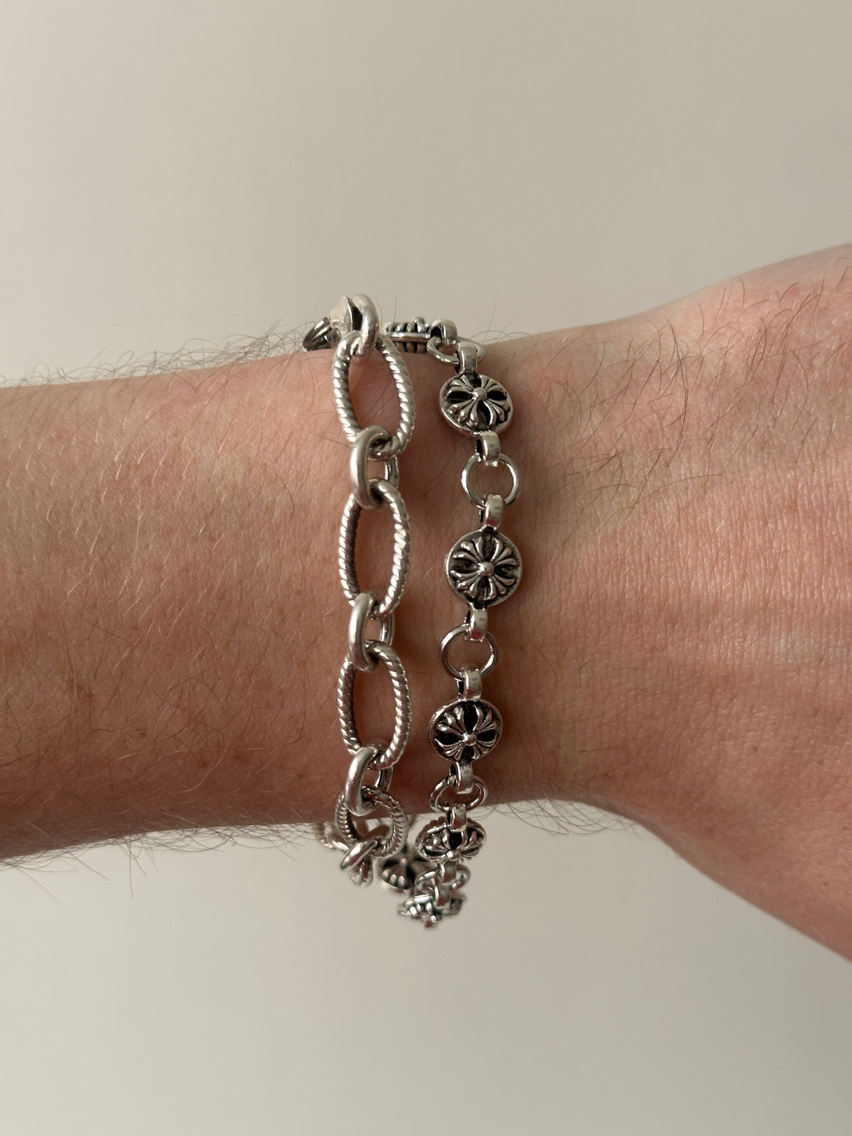 Cross Medallion Bracelet