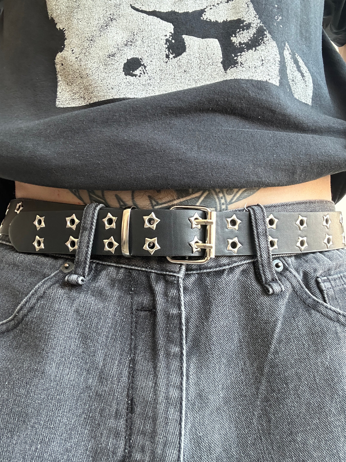 Lucky Studded Belt